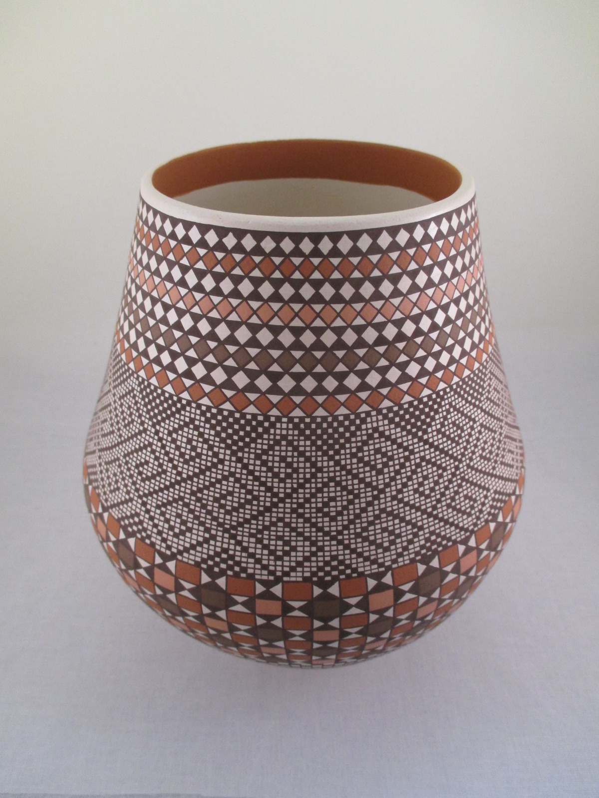 Frederica Antonio Pottery Vase - Acoma Pueblo Pottery