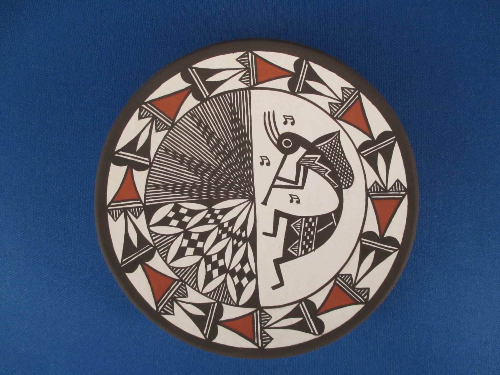 Marilyn Ray Acoma Pottery Plate - Acoma Pottery - Two Grey Hills