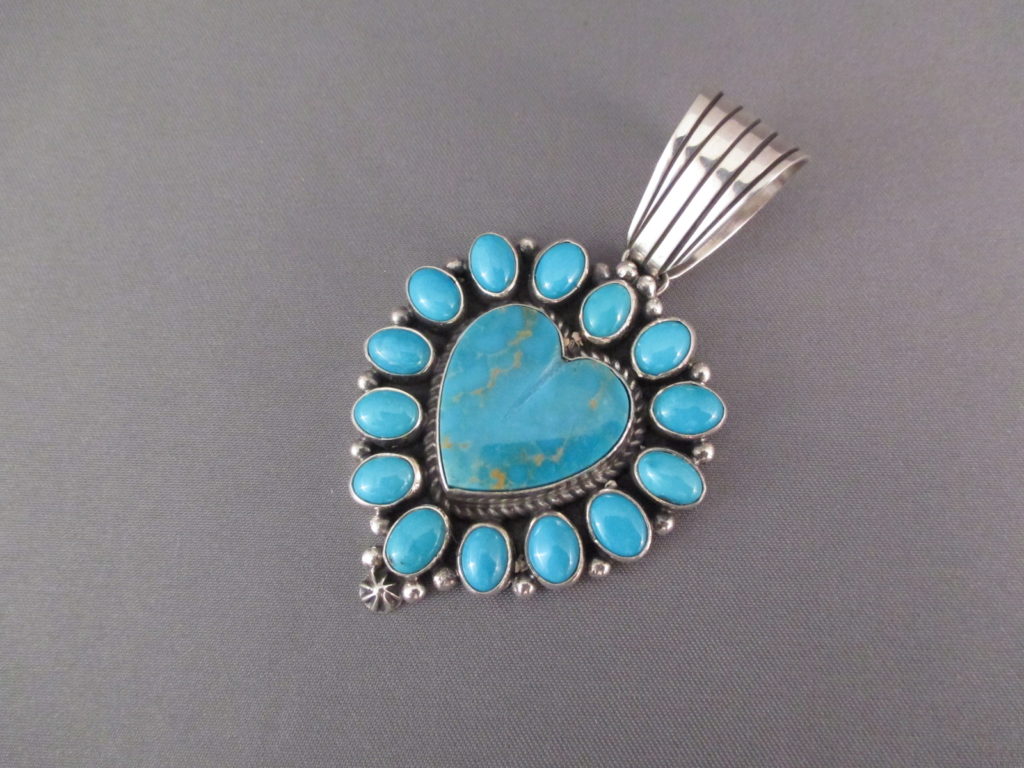 Turquoise Heart Pendant | Turquoise | Native American Jewelry