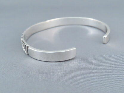 Lovely Sterling Silver Cuff Bracelet by Artie Yellowhorse