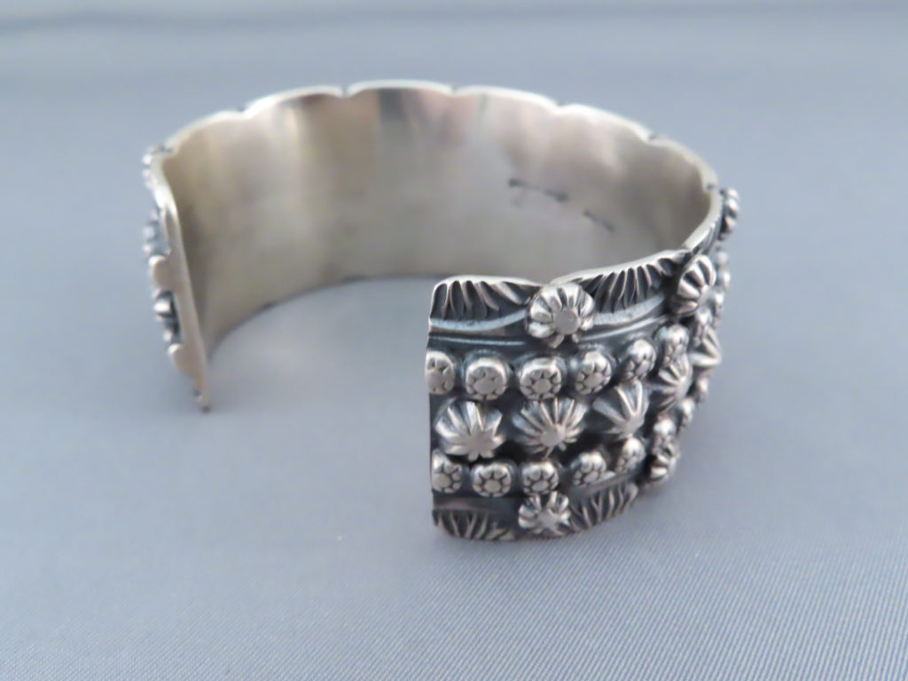 Sterling Silver Cuff Bracelet by Marc Antia | Native Jewelry Bracelet