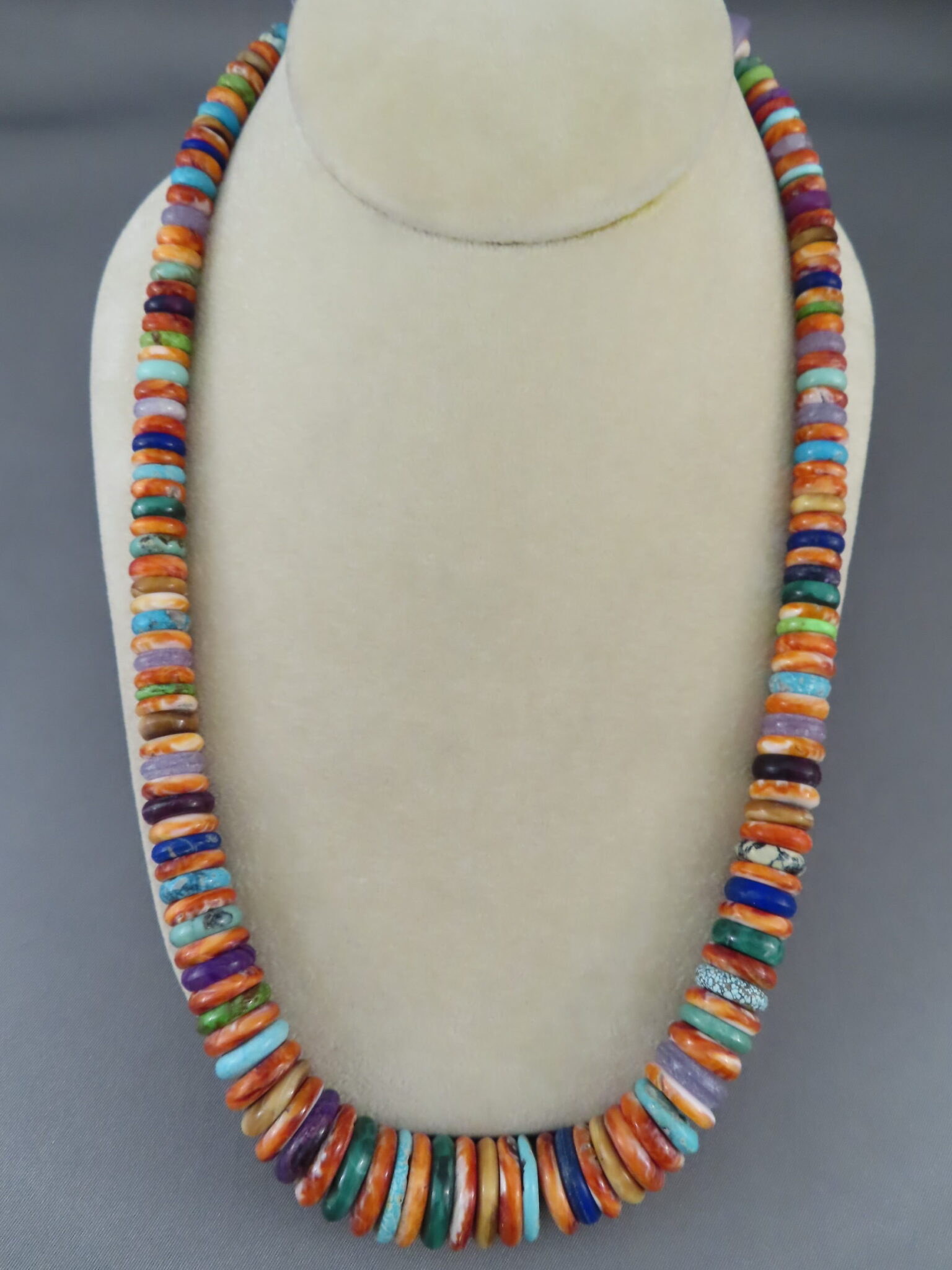 Multi-Stone 'Fiesta Necklace' by Bruce Eckhardt - Turquoise Jewelry