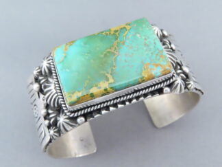 Large Royston Turquoise Cuff Bracelet