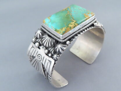 Large Royston Turquoise Cuff Bracelet