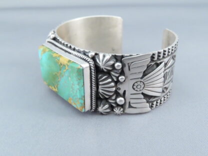 Large Royston Turquoise Cuff Bracelet