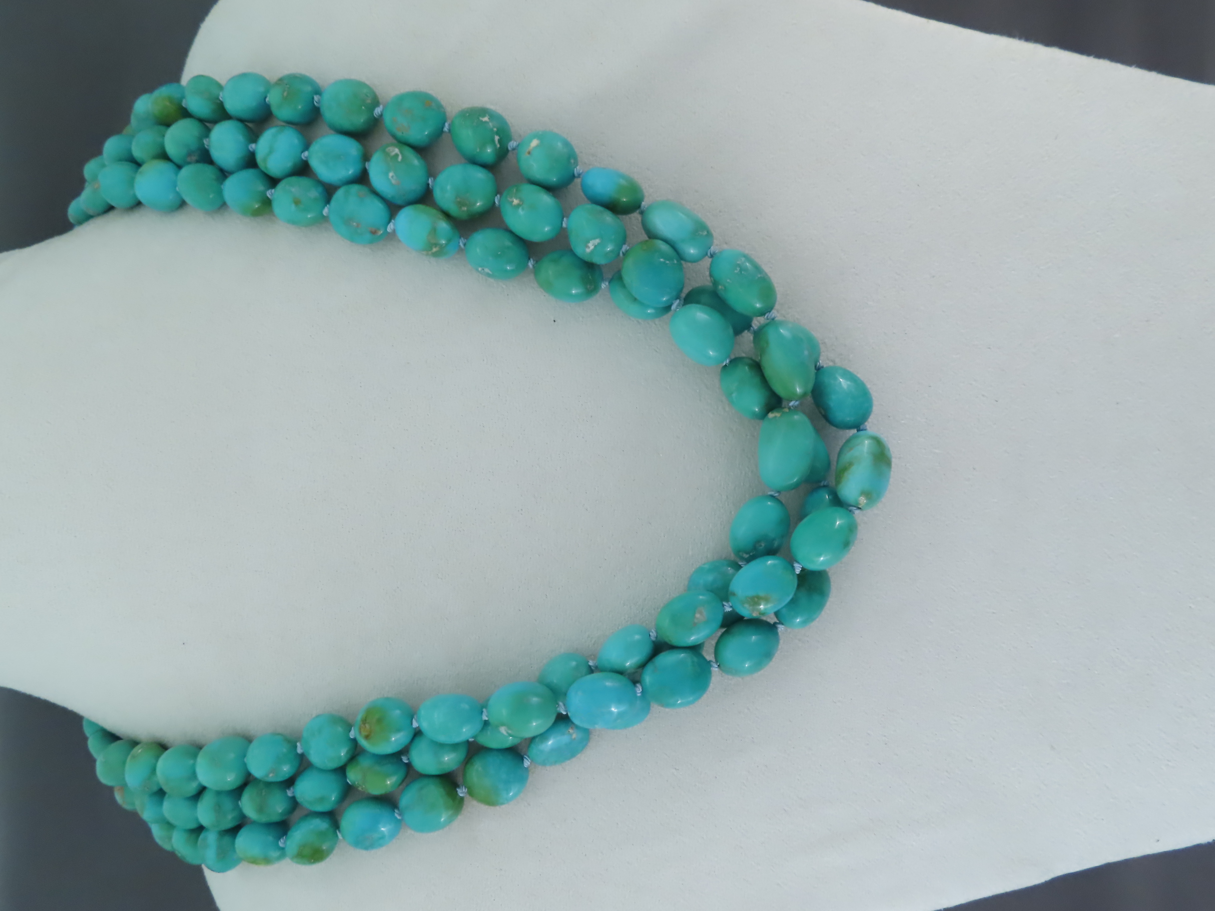 Heishi & Sleeping Beauty Turquoise Necklace - Turquoise