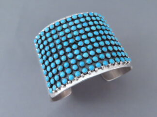 Sleeping Beauty Turquoise Cuff Bracelet by Paul Livingston