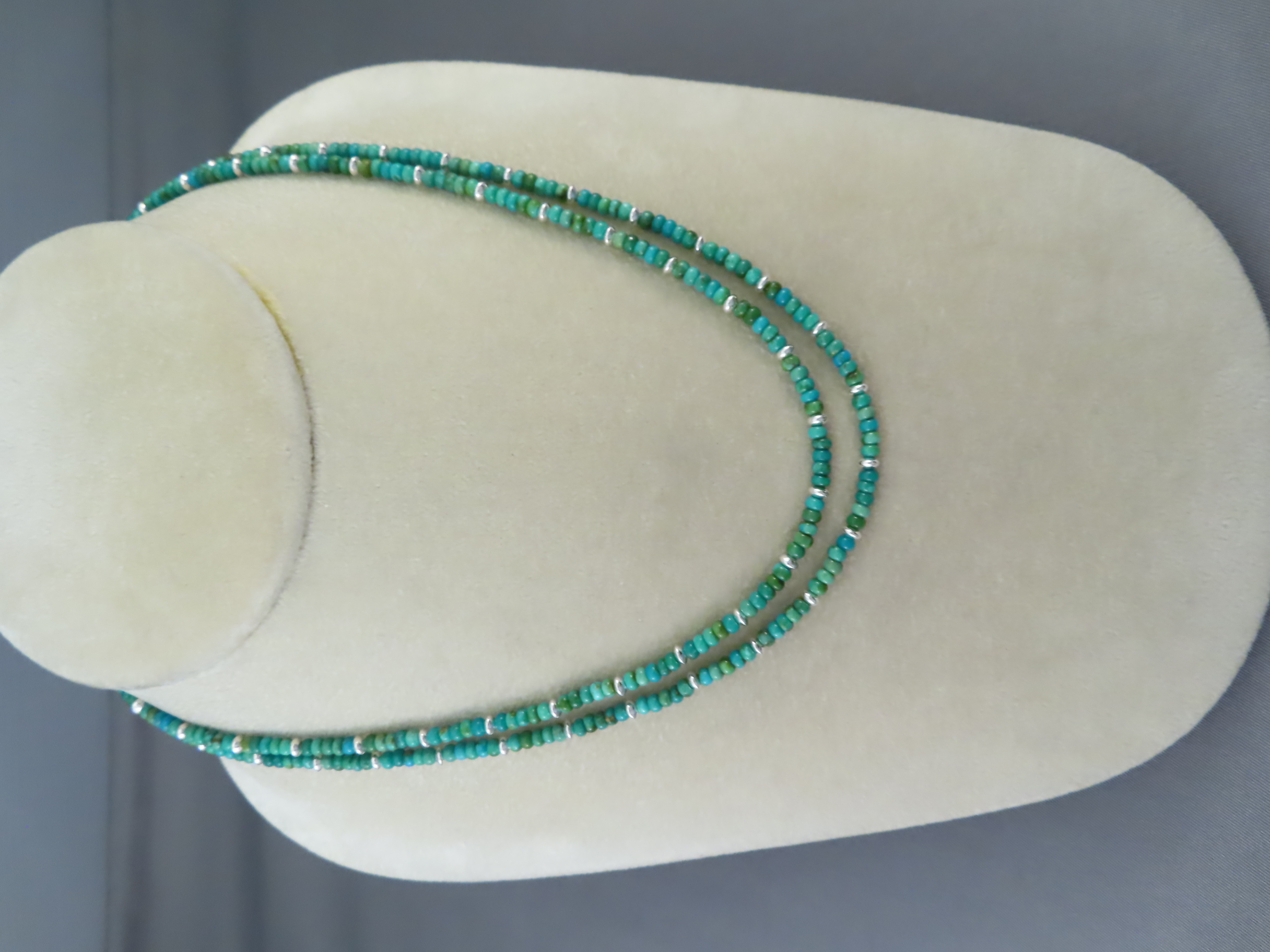 Emerald Valley Turquoise Necklace by Desiree Yellowhorse