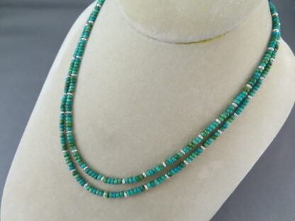 Emerald Valley Turquoise Necklace by Desiree Yellowhorse