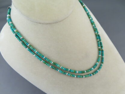 Emerald Valley Turquoise Necklace by Desiree Yellowhorse