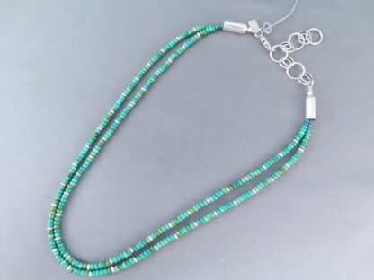 Emerald Valley Turquoise Necklace by Desiree Yellowhorse