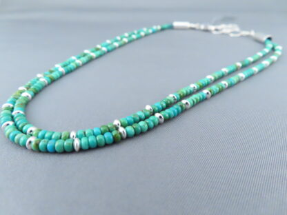 Emerald Valley Turquoise Necklace by Desiree Yellowhorse