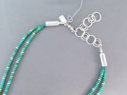 Emerald Valley Turquoise Necklace by Desiree Yellowhorse