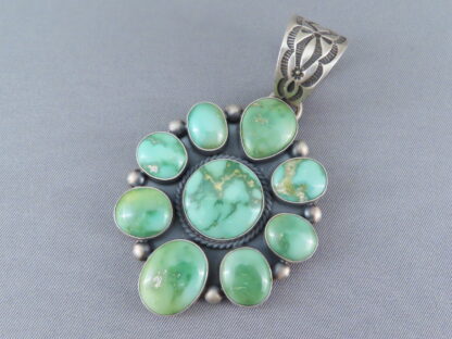 Turquoise Cluster Pendant (Sonoran Gold Turquoise)