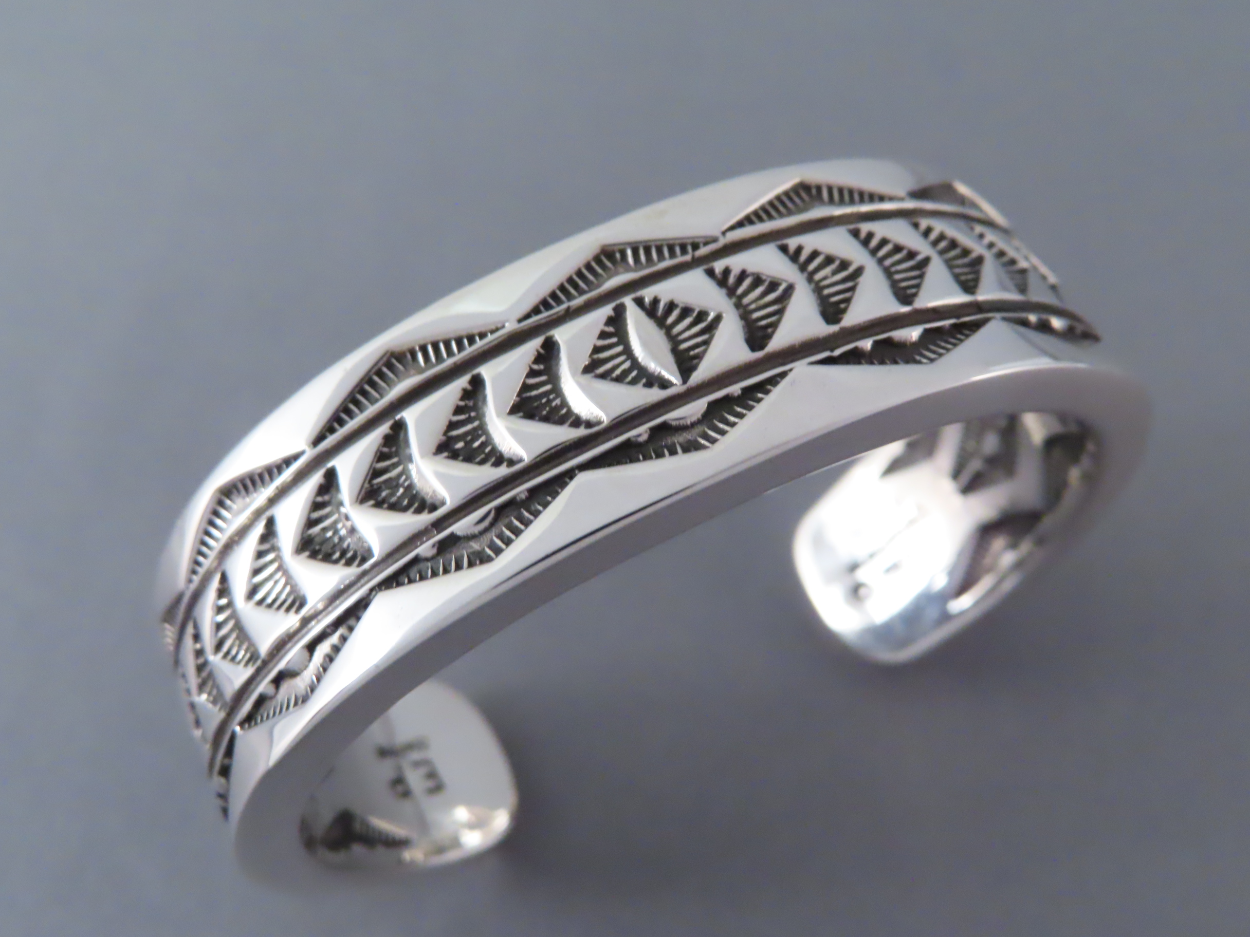 Navajo holy coyote multi-stone sterling silver shops cuff bracelet