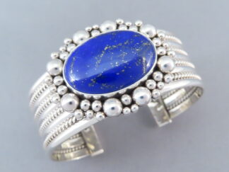 Lapis Cuff Bracelet by Artie Yellowhorse