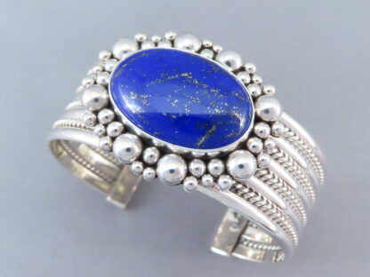 Lapis Cuff Bracelet by Artie Yellowhorse