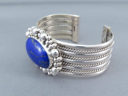 Lapis Cuff Bracelet by Artie Yellowhorse