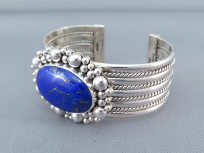 Lapis Cuff Bracelet by Artie Yellowhorse