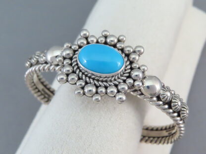 Artie Yellowhorse Sleeping Beauty Turquoise Bracelet