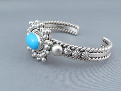 Artie Yellowhorse Sleeping Beauty Turquoise Bracelet