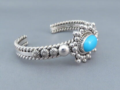 Artie Yellowhorse Sleeping Beauty Turquoise Bracelet