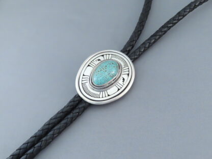 Nevada Blue Turquoise Bolo Tie