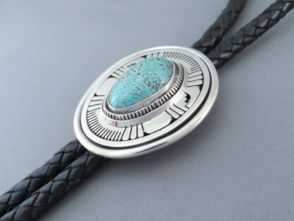 Nevada Blue Turquoise Bolo Tie