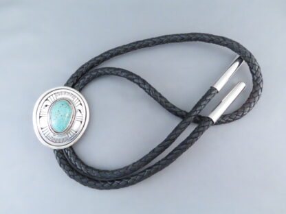 Nevada Blue Turquoise Bolo Tie