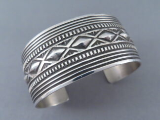 Sterling Silver Bracelet by Harold Joe (Navajo)