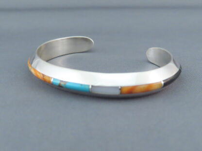 Jimmy Poyer Dainty Inlay Cuff Bracelet