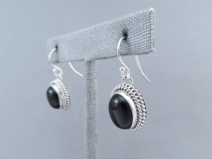 Onyx Sterling Silver Earrings