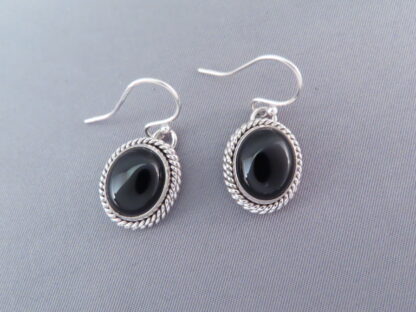 Onyx Sterling Silver Earrings