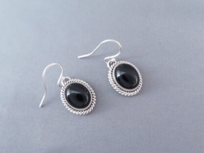 Onyx Sterling Silver Earrings