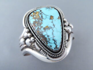 Cuff Bracelet with Tyrone Turquoise