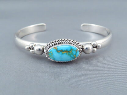 Turquoise Cuff Bracelet by Artie Yellowhorse