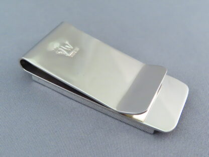 Inlaid Multi-Stone Money Clip