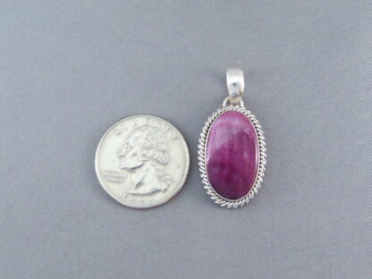 Purple Spiny Oyster Shell Pendant (Smaller)