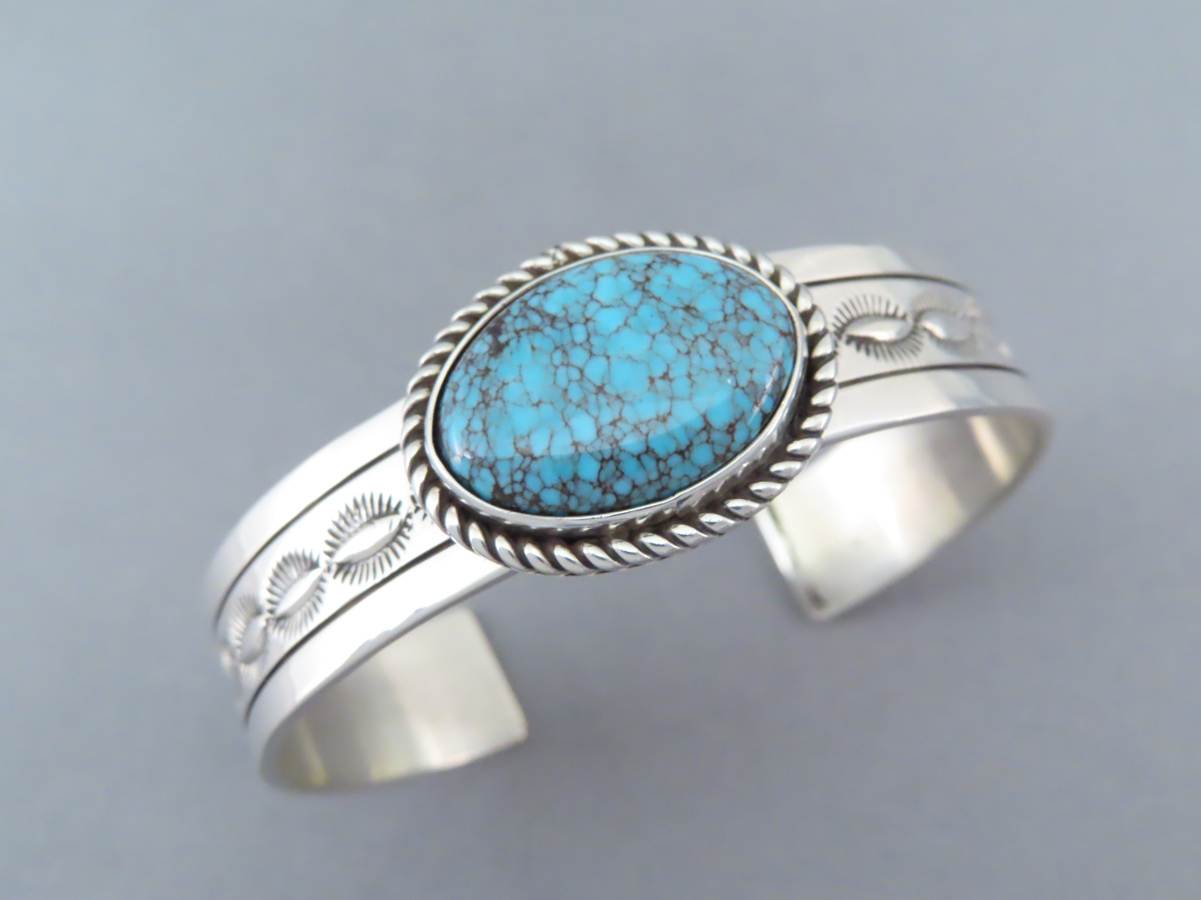 Kingman Turquoise Cuff Bracelet Jewelry