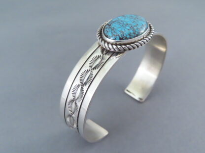 Kingman Turquoise Cuff Bracelet Jewelry