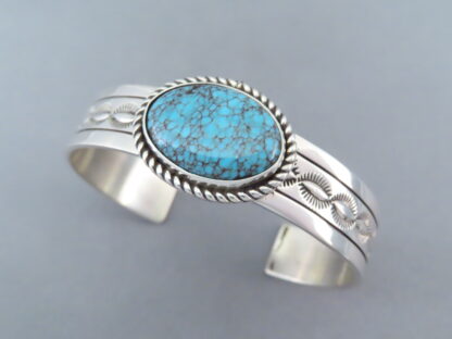 Kingman Turquoise Cuff Bracelet Jewelry