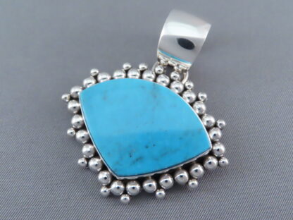 Mineral Park Turquoise Pendant by Artie Yellowhorse