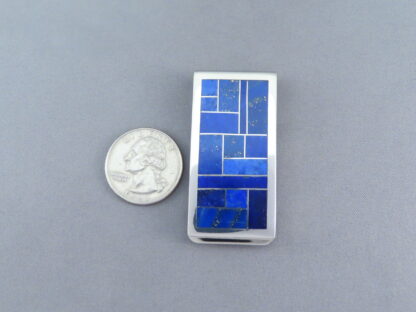 Lapis Inlay Money Clip