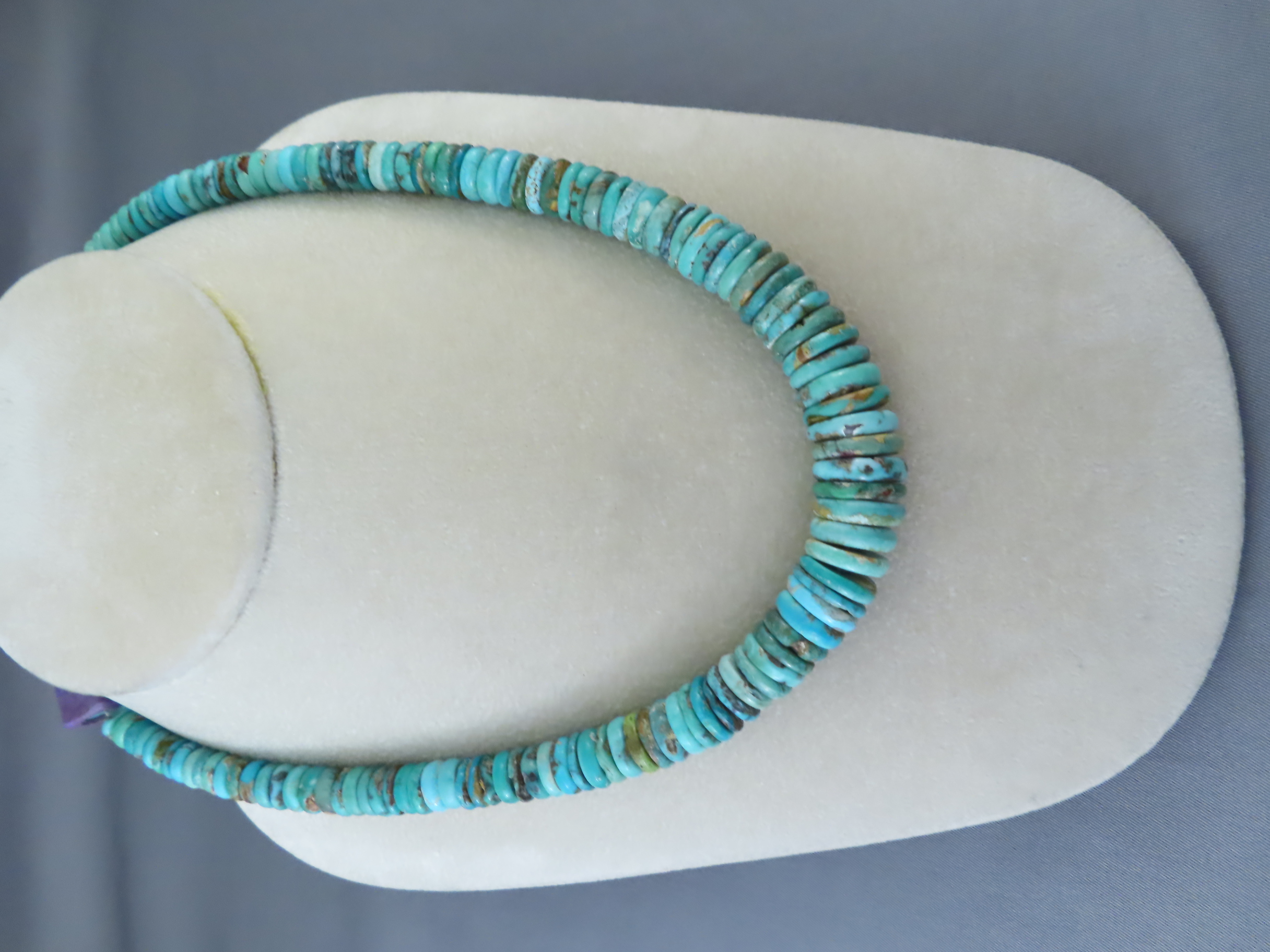 Blue Gem Turquoise Necklace by Bruce Eckhardt