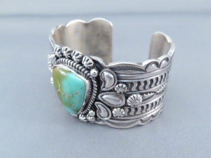 Sterling Silver Bracelet with Royston Turquoise