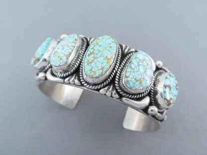 Number Eight Turquoise Cuff Bracelet