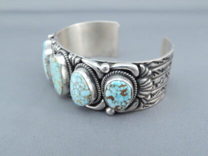 Number Eight Turquoise Cuff Bracelet