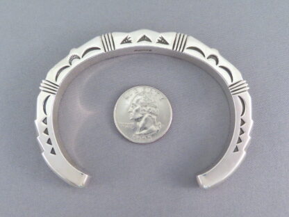 LARGE & Heavy Jennifer Curtis Bracelet in Sterling Silver