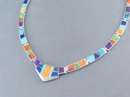 Inlay Necklace – Multi-Color