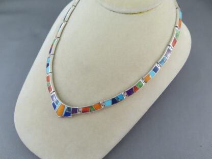 Inlay Necklace – Multi-Color